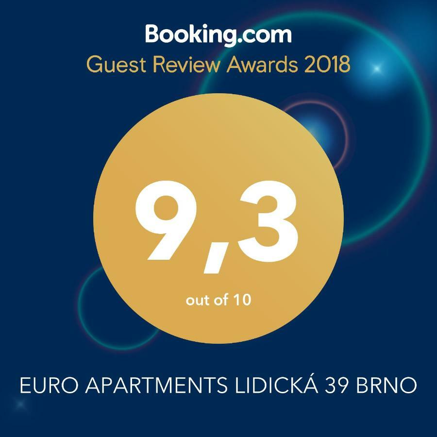 Euro Apartments Lidicka 39 Бърно Екстериор снимка